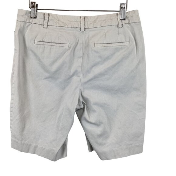 Talbots The Perfect Short 6P Beige Bermuda Petite Front & Back Pockets‎ - Picture 6 of 8